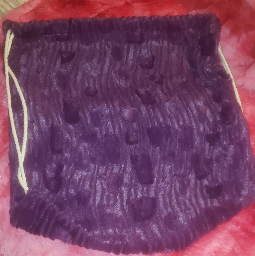 Purple Backpack with Stylish Design